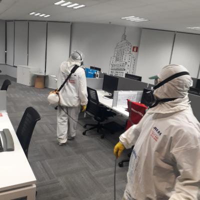 SANITIZAÇÃO DE AMBIENTES